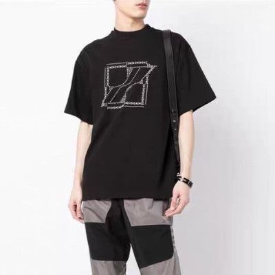 웰던 남/여  크루넥 블랙 반팔티 - Unisex Black Tshirts - wel0050x