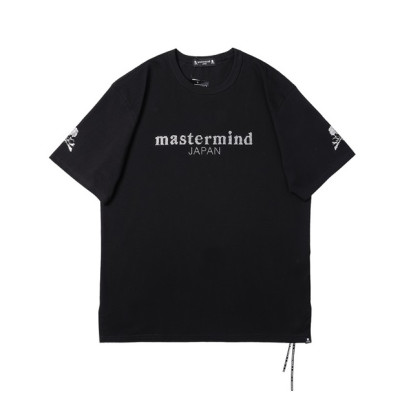 마스터마인드 남성 블랙 반팔티 - Mastermind Mens Black Tshirts - mas130x