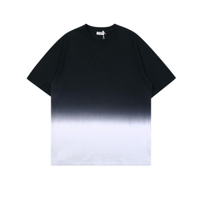 샤넬 남성 크루넥 블랙 반팔티 - Mens Black Tshirts - chl0847x