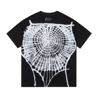 지방시 남성 크루넥 블랙 반팔티 - Mens Black Tshirts - giv0636x