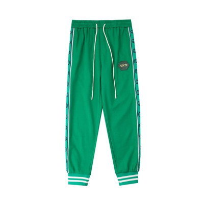 구찌 남성 캐쥬얼 그린 팬츠 - Mens Green Pants - guc04674x