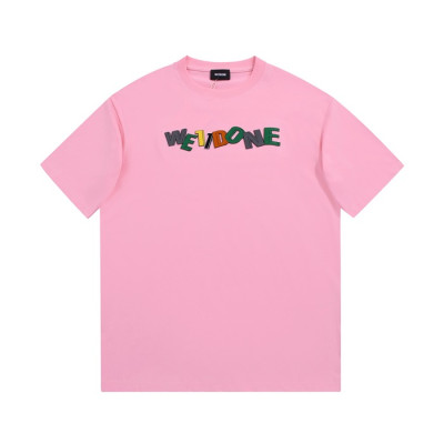 웰던 남/녀  크루넥 핑크 반팔티 - Unisex Pink Tshirts - wel0054x
