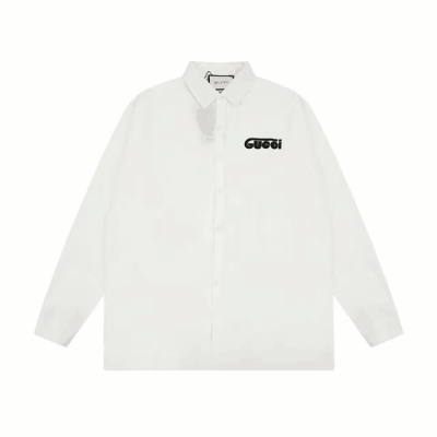 구찌 남성 모던 화이트 셔츠 - Mens White Tshirts - guc0645x