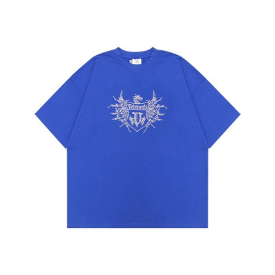 베트멍 남성 트렌디 블루 반팔티 - Mens Blue Tshirts - vet0259x
