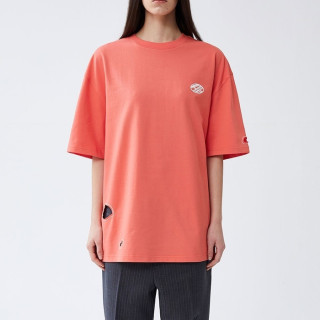 ADER 남/녀 모던 오렌지 반팔티 - Unisex Orange Tshirts - ade0105x