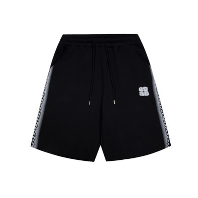 지방시 남성 캐쥬얼 블랙 반바지 - Mens Black Half-pants - giv0673x