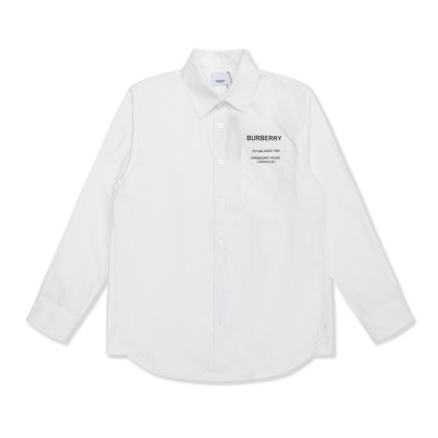 버버리 남성 클래식 화이트 셔츠 - Mens White Tshirts - bur04288x