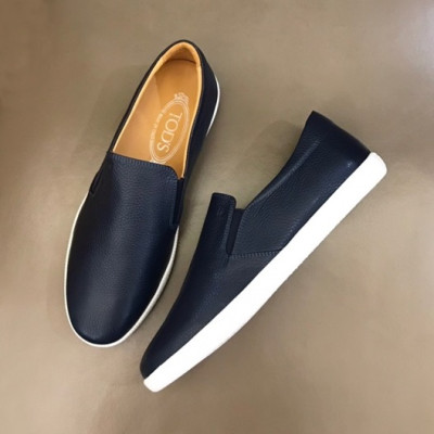 토즈 남성 모던 네이비 로퍼 - Mens Navy Loafer - toz0260x