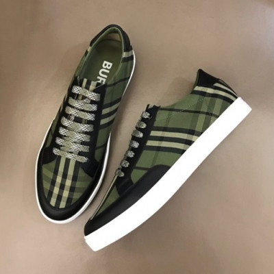 버버리 남성 빈티지 그린 스니커즈 - Mens Green Sneakers - bur04313x