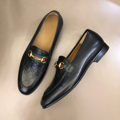 구찌 남성 홀스빗 블랙 로퍼 - Mens Black Loafer - guc04790x