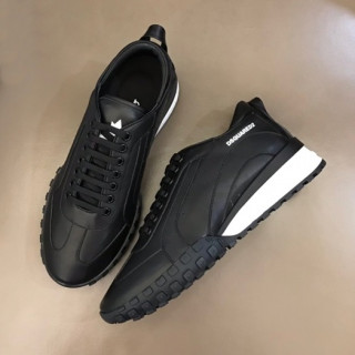 디스퀘어드 남성 트렌디 블랙 스니커즈 - Mens Black Sneakers - dsq007x