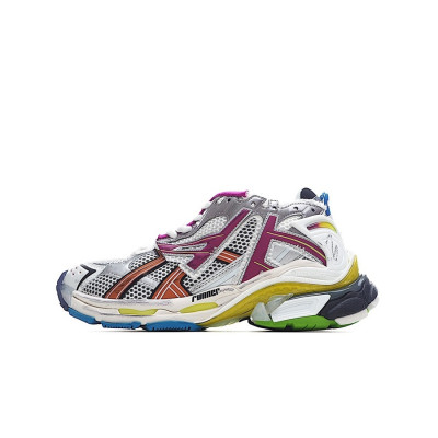 발렌시아가 남/녀 Track 핑크 스니커즈 - Unisex Pink Sneakers - bal01433x