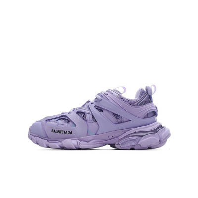 발렌시아가 남/녀 Trainer 퍼플 스니커즈 - Unisex Purple Sneakers - bal01438x