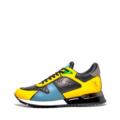 루이비통 남성 모던 옐로우 스니커즈 - Mens Yellow Sneakers - lou04299x