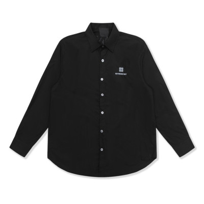 지방시 남성 모던 블랙 셔츠 - Mens Black Tshirts - giv0706x