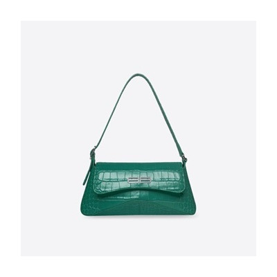 발렌시아가 여성 시그니처 그린 숄더백 - Womens Green Shoulder Bag - bal01513x