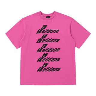 웰던 남/녀  크루넥 핑크 반팔티 - Unisex Pink Tshirts - wel0070x