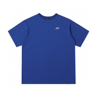 웰던 남/녀  크루넥 블루 반팔티 - Unisex Blue Tshirts - wel0076x