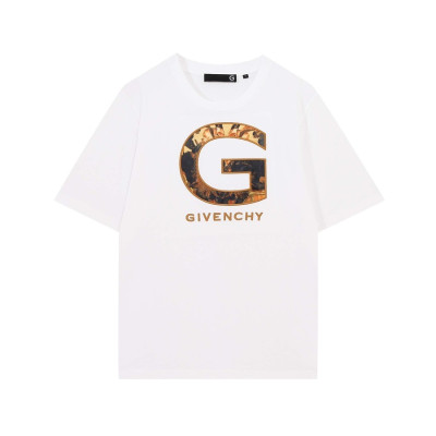 지방시 남성 크루넥 화이트 반팔티 - Mens White Tshirts - giv0727x