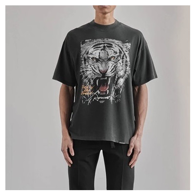 리프리젠트 남성 블랙 크루넥 반팔티 - Mens Black Tshirts - rep0052x