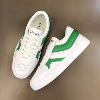 셀린느 남/녀 클래식 그린 스니커즈 - Unisex Green Sneakers - cel0422x