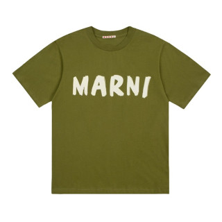 마르니 남성 클래식 그린 반팔티 - Mens Green Tshirts - Mar0010x