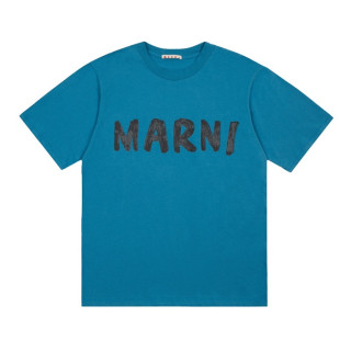 마르니 남성 클래식 블루 반팔티 - Mens Blue Tshirts - Mar0012x