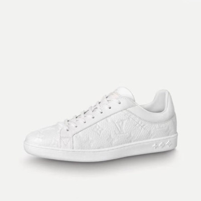 루이비통 남성 Luxembourg 화이트 스니커즈 - Mens White Sneakers - lou04933x
