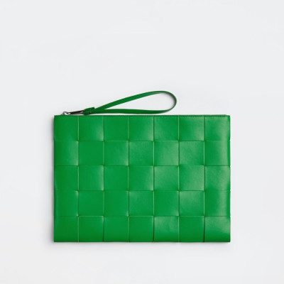 보테가 남성 클래식 그린 클러치 - Mens Green Clutch - bv0340x