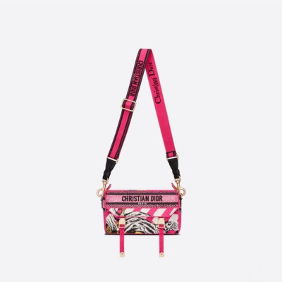 디올 여성 핑크 캠프백 - Womens Pink Cross Bag - dio01920x