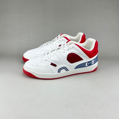 구찌 남/녀 클래식 레드 스니커즈- Unisex Red Sneakers - guc04959X