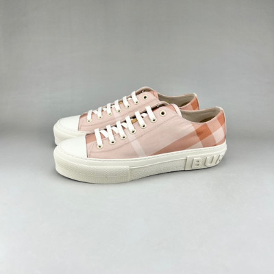버버리 남성 트렌디 핑크 스니커즈 - Mens Pink Sneakers - bur04453x
