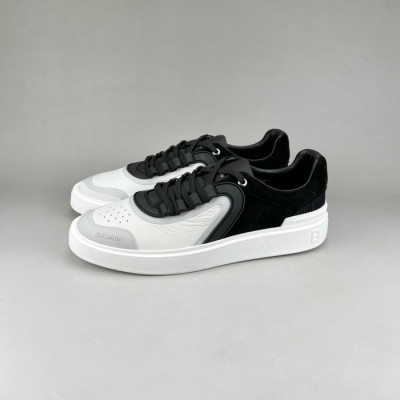 발망 남성 트렌디 화이트 스니커즈 - Mens White Sneakers - bam0176x