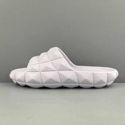 발렌티노 남성 모던 화이트 슬리퍼 - Mens White Slippers - val0263x