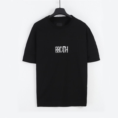 지방시 남성 크루넥 블랙 반팔티 - Mens Black Tshirts - giv0783x