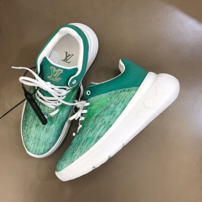 루이비통 남성 Show Up 그린 스니커즈 - Mens Green Sneakers - lou05083x