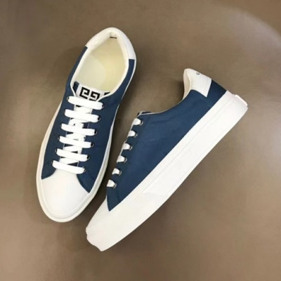 지방시 남성 클래식 블루 스니커즈 - Mens Blue Sneakers - giv0799x