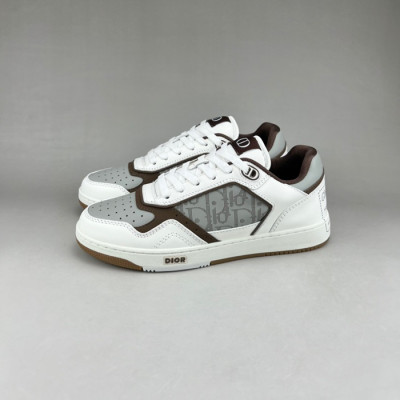 디올 남/녀 캐쥬얼 그레이 스니커즈 - Unisex Gray Sneakers - dio02002x