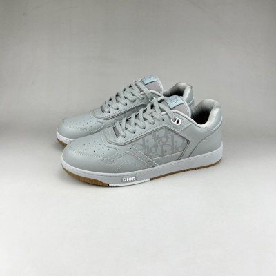 디올 남/녀 캐쥬얼 그레이 스니커즈 - Unisex Gray Sneakers - dio02006x