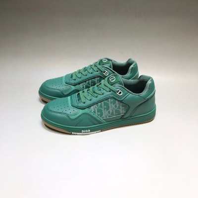 디올 남/녀 캐쥬얼 그린 스니커즈 - Unisex Green Sneakers - dio02011x