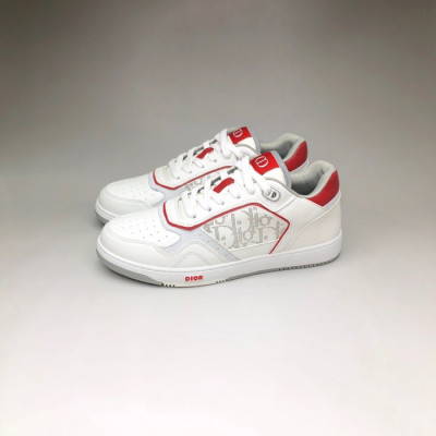 디올 남/녀 캐쥬얼 화이트 스니커즈 - Unisex White Sneakers - dio02015x