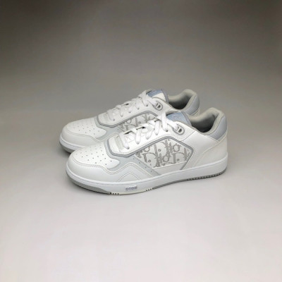 디올 남/녀 캐쥬얼 화이트 스니커즈 - Unisex White Sneakers - dio02016x