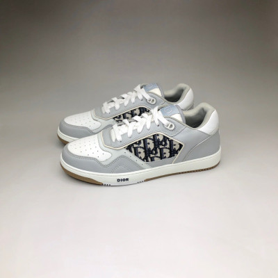 디올 남/녀 캐쥬얼 그레이 스니커즈 - Unisex Gray Sneakers - dio02017x