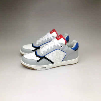 디올 남/녀 캐쥬얼 그레이 스니커즈 - Unisex Gray Sneakers - dio02018x