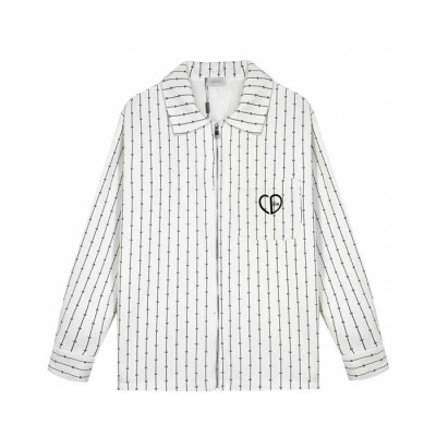 디올 남성 클래식 화이트 셔츠 - Mens White Tshirts - dio02037x
