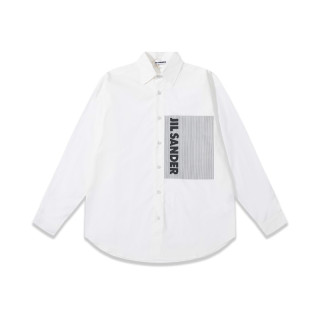 질샌더 남성 클래식 화이트 셔츠 - Mens White Tshirts - jil0049x