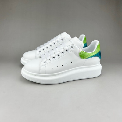 알렉산더맥퀸 남/녀 그린탭 스니커즈 - Unisex Green Sneakers - alx0163x