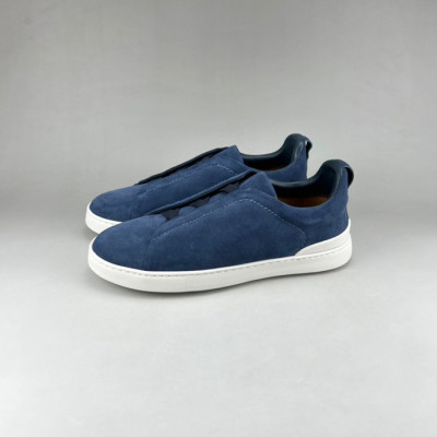 제냐 남성 이니셜 블루 스니커즈 - Mens Blue Sneakers - zeg0389x