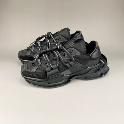 돌체앤가바나 남성 클래식 블랙 스니커즈 - Mens Black Sneakers - dol0345x