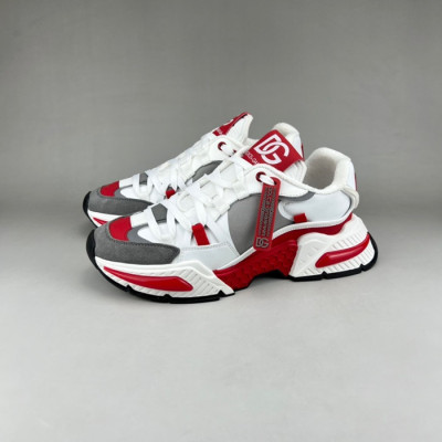 돌체앤가바나 남성 클래식 레드 스니커즈 - Mens Red Sneakers - dol0351x